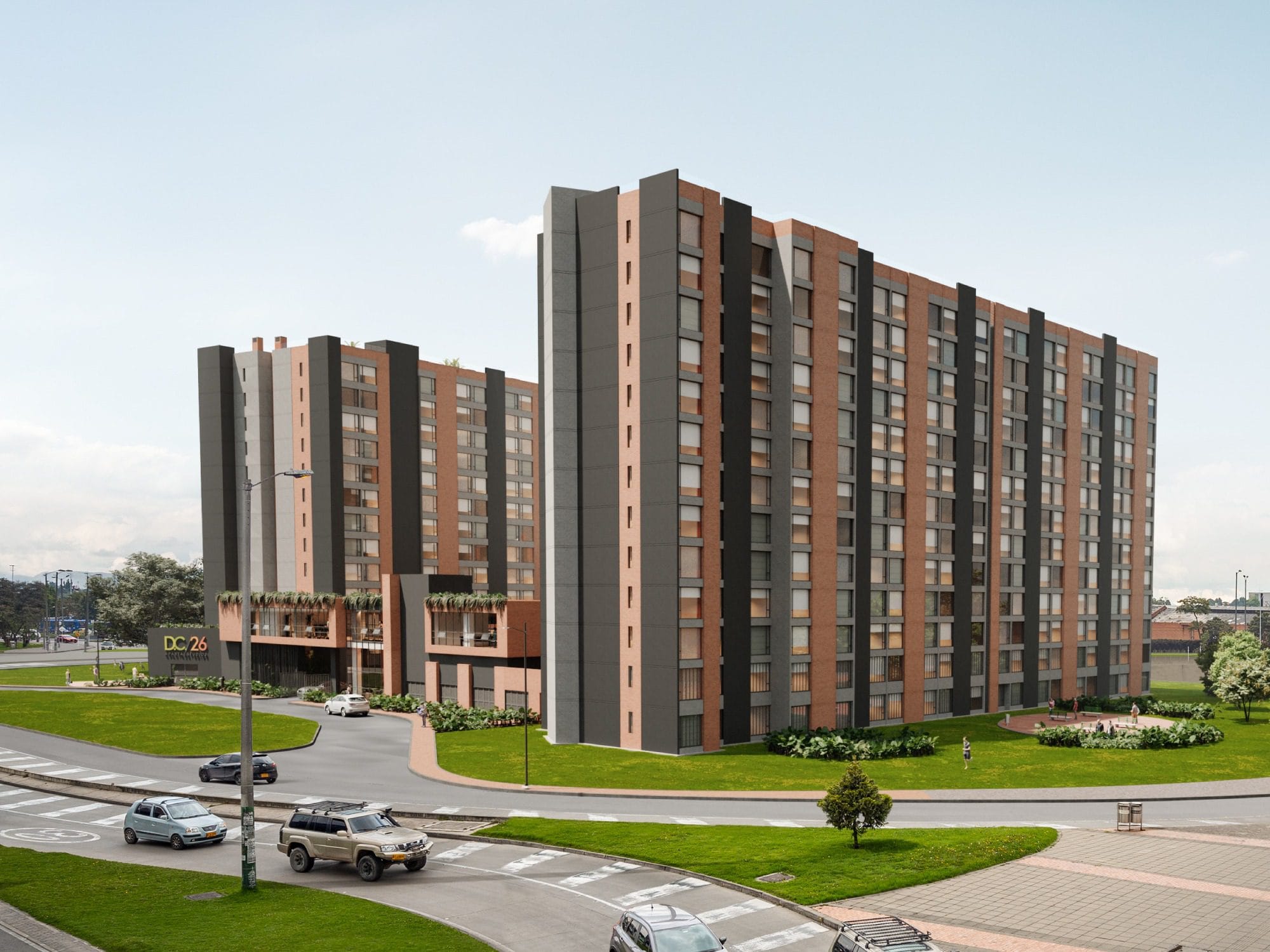 DC26 proyecto fachada diurna